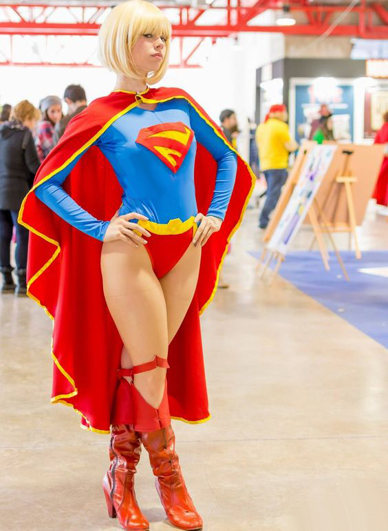 Sexy Supergirl Halloween Costumes Fancy Dress